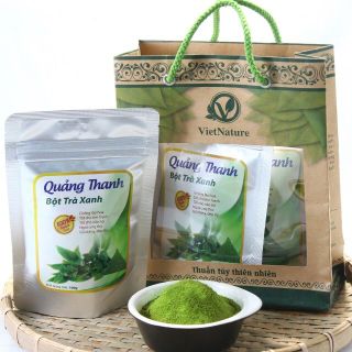 bột rau má - chùm ngây - trà xanh -rau diếp cá