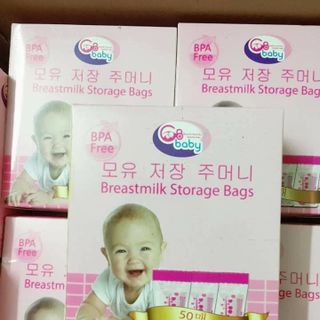 Hộp 50 túi trữ sữa GB Baby Hàn Quốc