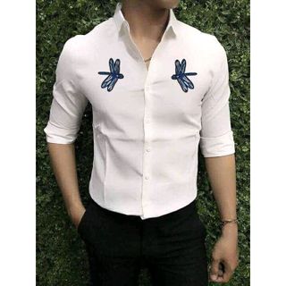 Sơ mi may chuồn chuồn