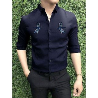 Sơ mi may chuồn chuồn