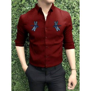 Sơ mi may chuồn chuồn