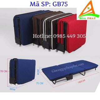 Giường gấp nâng đầu có thể chuyển đổi thành sofa có bánh xe di chuyển