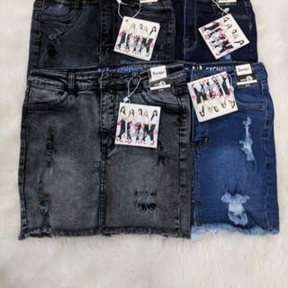 Chân Váy Jeans Co Giản