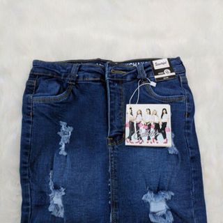 CHÂN VÁY JEANS CO GIẢN