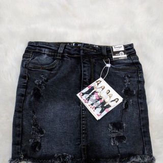 CHÂN VÁY JEANS CO GIẢN