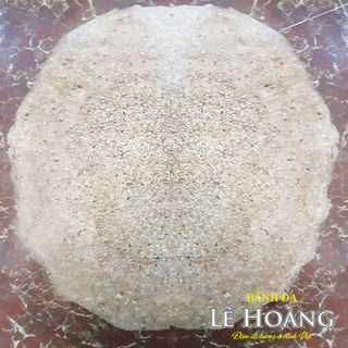 Bánh đa - bánh tráng tôm mặn chưa nướng
