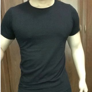Áo thun lạnh nam màu trơn