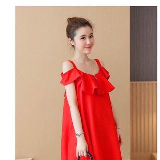 đầm bầu cách điệu dễ thương