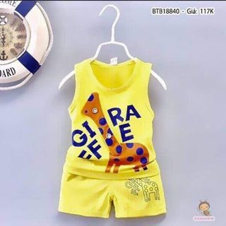 bộ cotton y hình chất đẹp