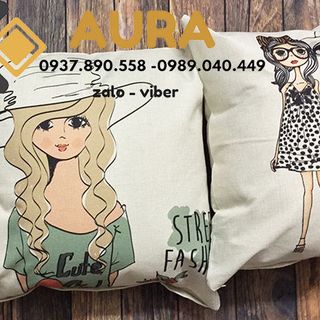 GỐI TỰA LƯNG DỄ THƯƠNG