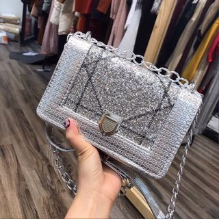 Túi xách thời trang nữ nhũ kim sa