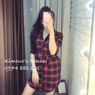 ĐẦM CARO CỘT EO