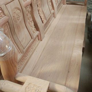 Bộ bàn ghế tần thủy hoàng gỗ hương đá