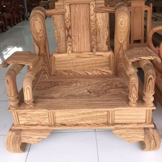 Bộ Bàn Ghế Giả Cổ Tần Thủy Hoàng gỗ mun nam phi tay 12