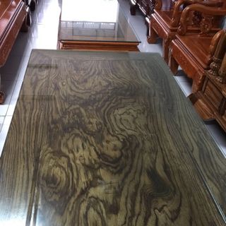 Bộ Bàn Ghế Giả Cổ Tần Thủy Hoàng gỗ mun nam phi tay 12