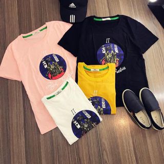 Phông rộng teen Chất liệu thun cotton