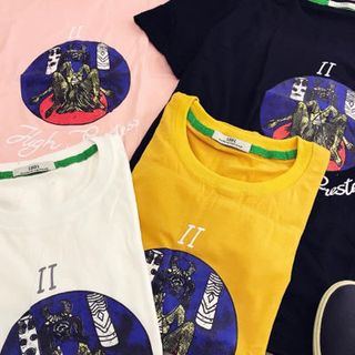 Phông rộng teen Chất liệu thun cotton