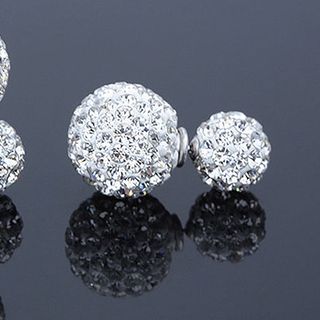 Hoa tai bạc 925 đính đá Cubic Zirconia