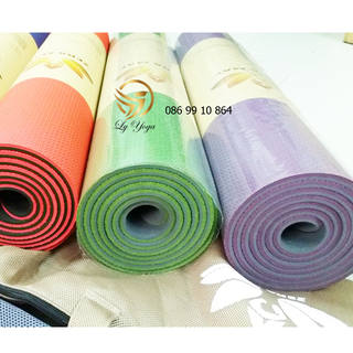 THẢM TẬP YOGA TPE ZERA MAT 2 LỚP BỀN ĐỘ ĐÀN HỒI TỐT- 6LI giá sỉ