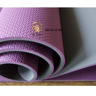 THẢM TẬP YOGA TPE ZERA MAT 2 LỚP BỀN ĐỘ ĐÀN HỒI TỐT- 6LI