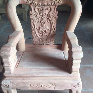 Bộ bàn ghế minh quốc voi gỗ hương đá