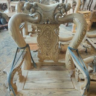 Bộ Bàn Ghế Minh Đào Gỗ Mun Hoa Mun nam phi
