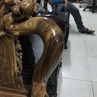 Bộ Bàn Ghế Minh Đào Gỗ Mun Hoa Mun nam phi