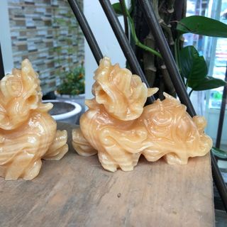 Tỳ hưu đá thạch anh vàng - MSP 320