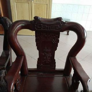 Bộ bàn ghế triện gỗ gụ