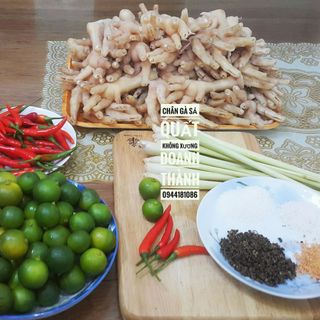 Chân Gà Sả Tắc- Chân gà sả quất