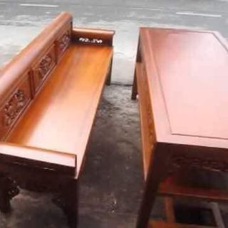 Bộ Bàn Ghế Trường Kỷ Gỗ Gụ