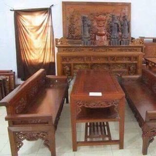 Bộ Bàn Ghế Trường Kỷ Gỗ Gụ