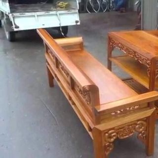 Bộ Bàn Ghế Trường Kỷ Gỗ Gụ