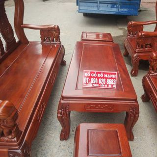 Bộ bàn ghế trạm voi tay 10 và tay 12