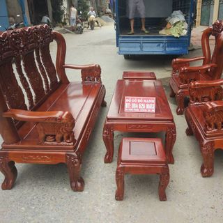 Bộ bàn ghế trạm voi tay 10 và tay 12