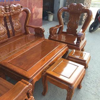 Bộ bàn ghế trạm voi tay 10 và tay 12