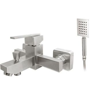 Củ sen nóng lạnh Vuông Inox 304 củ sen nóng lạnh củ sen củ sen inox củ sen inox 304 cu sen cu sen nong lanh cu sen inox bộ vòi sen