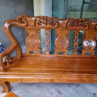 Bộ bàn ghế minh quốc đào gỗ gụ