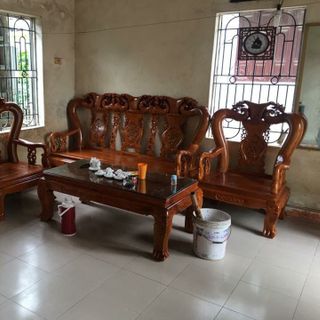 Bộ bàn ghế minh quốc đào gỗ gụ