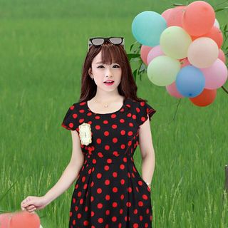 đầm xòe có túi