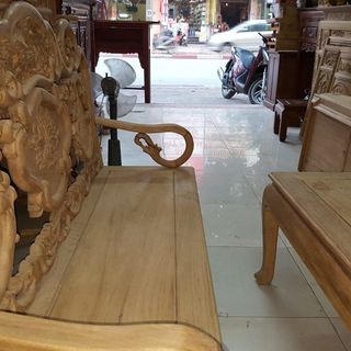 Bộ bàn ghế giả cổ guột gỗ gụ