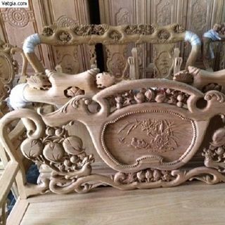 Bộ bàn ghế giả cổ guột gỗ gụ