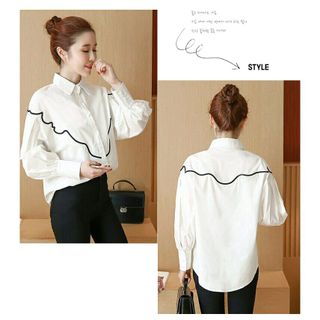 ÁO SƠ MI TAY PHỒNG SỌC HOT TREND