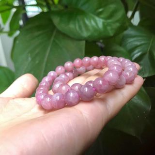 Vòng tay thạch anh hồng sao VIP - MSP 344