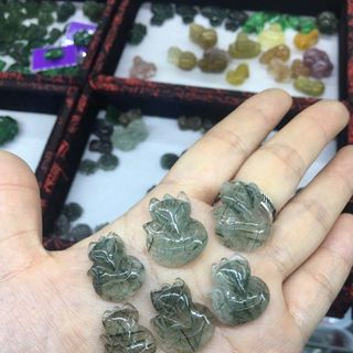 Hồ ly thạch anh tóc xanh - MSP 371