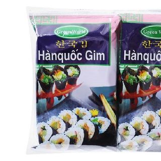 RONG BIỂN HÀN QUỐC GIM GREEN WORLD LỐC 2G x 8 GÓI