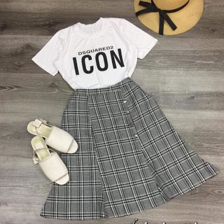 ẢNH CHỤP SET ÁO ICON CHÂN VÁY BỐ