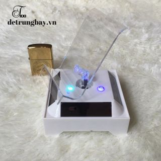 đế xoay trưng bày có led