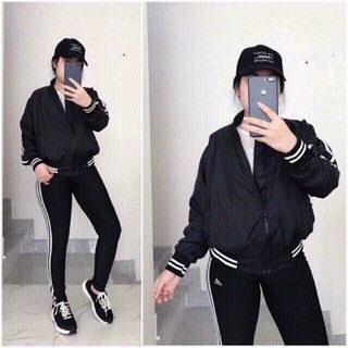 Áo khoác dù nữ bomber