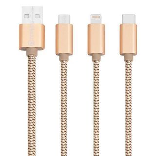 Cáp Sạc 3 Đầu Titan CA18 - Bảo Hành 12 Tháng
